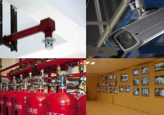 周矶办事处机房安防